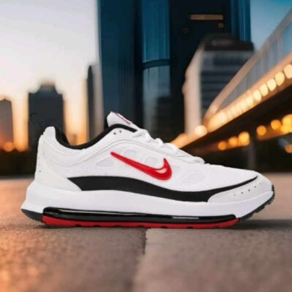 Nike Air Max AP 'White University Red’ Men’s Sneakers Shoes size 11.5 - Picture 1 of 15